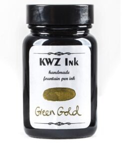 KWZ INK Handmade Fountain Pen Ink Made In Poland -4302-Green Gold