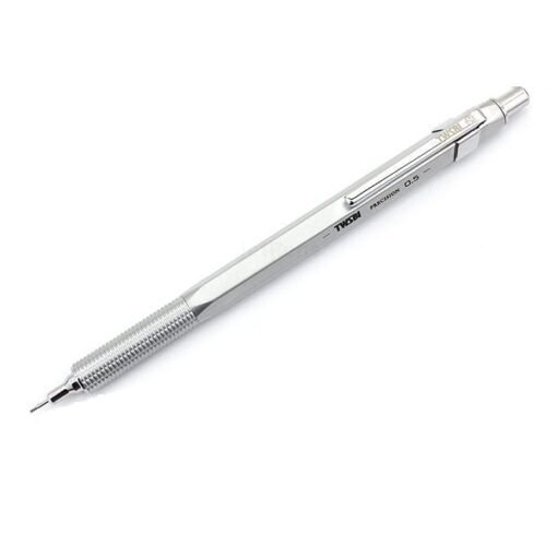 TWSBI Precision Mechanical Pencil - Retractable Tip - 0.5 Mm - Silver - Image 2