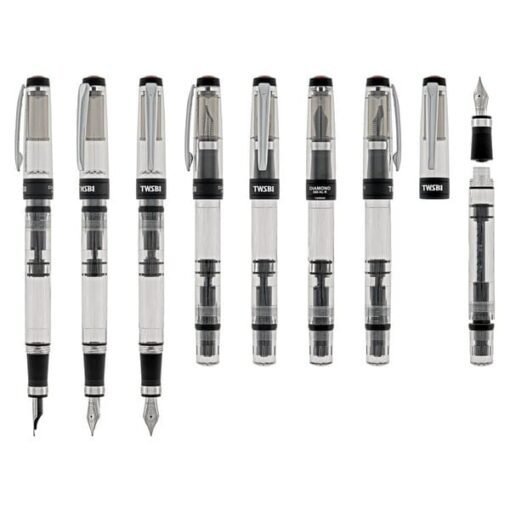TWSBI Diamond 580ALR Fountain Pen In Black - Image 6
