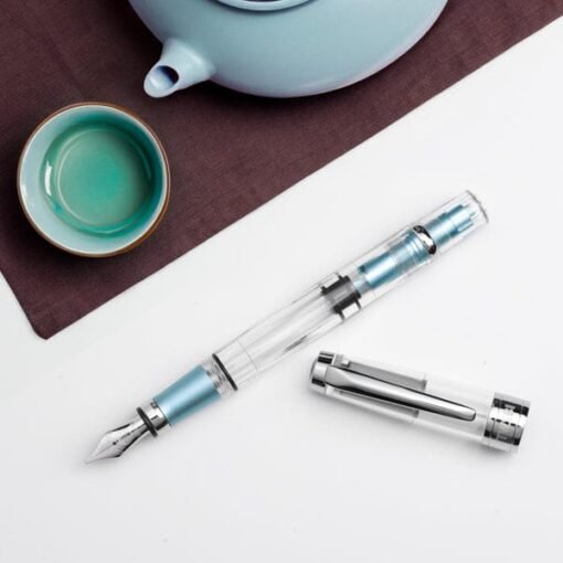 TWSBI Diamond 580AL Fountain Pen In Iceberg Blue