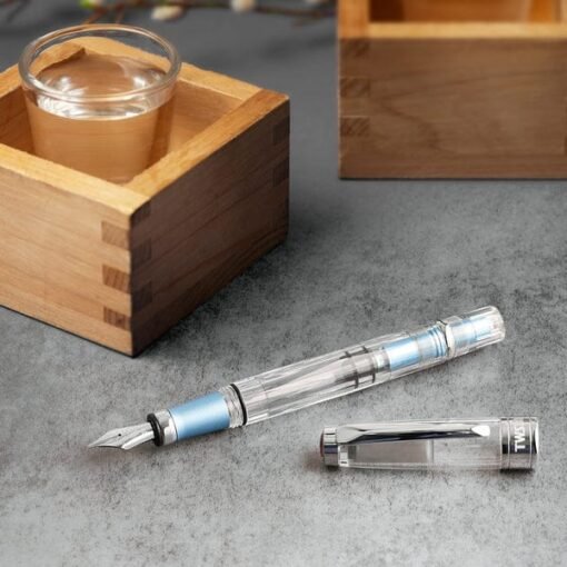 TWSBI Diamond 580AL Fountain Pen In Iceberg Blue - Image 4