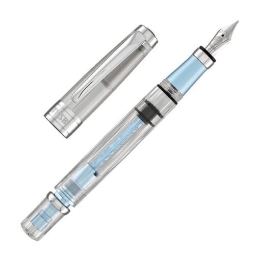 TWSBI Diamond 580AL Fountain Pen In Iceberg Blue - Image 2