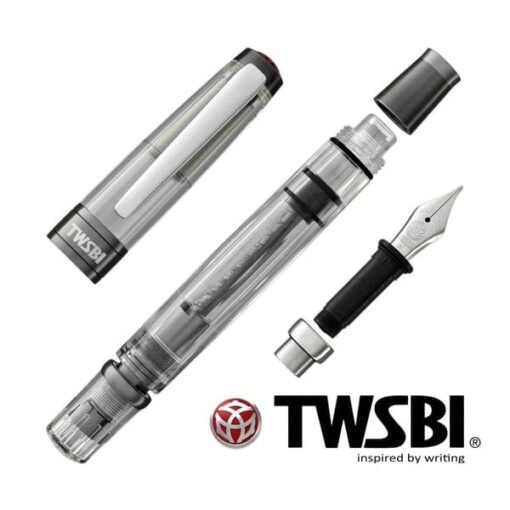 TWSBI Diamond 580ALR Fountain Pen In Nickel Gray - Image 5
