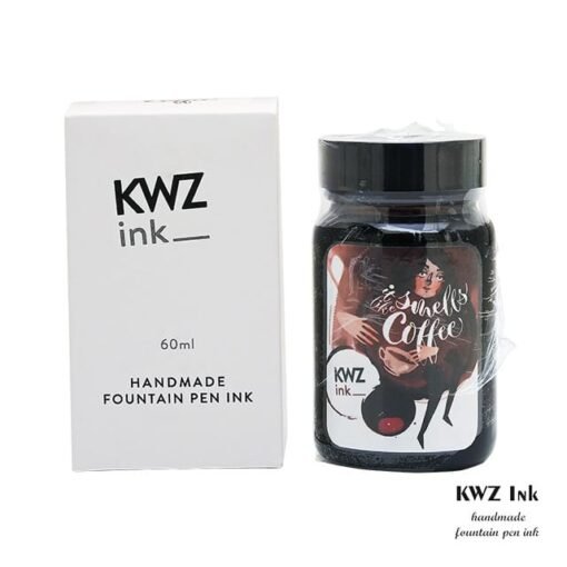 KWZ Standard Scented It Smells Like Coffee Ink Bottle Brown - 60ml - Image 3