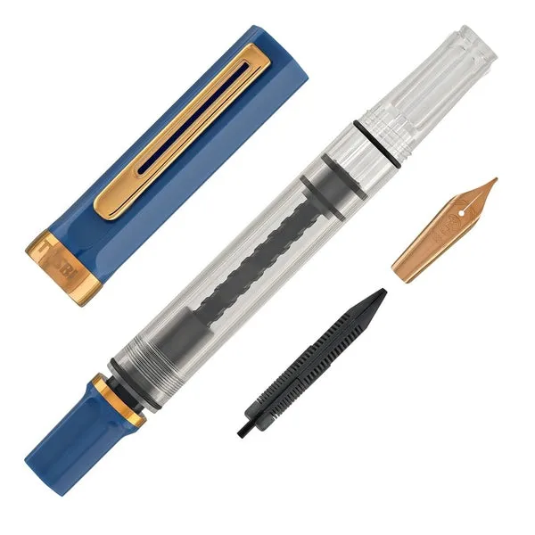 TWSBI Eco Fountain Pen In Indigo Blue With Bronze Trim - Image 2