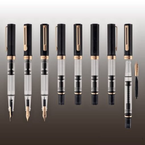 TWSBI Eco Fountain Pen In Smoke Rose Gold - Image 2