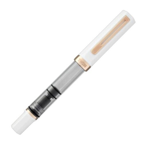 TWSBI Eco Fountain Pen In White Rose Gold - Image 3