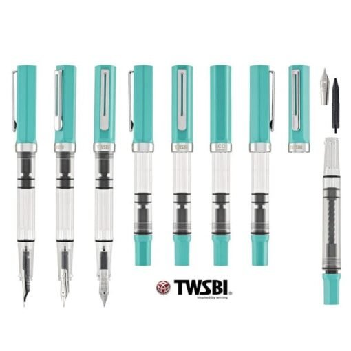 TWSBI Eco Fountain Pen In Persian Green - Image 4