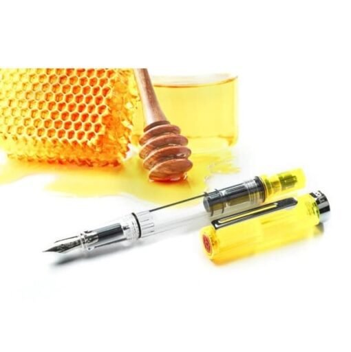 TWSBI Eco Fountain Pen In Transparent Yellow - Image 6