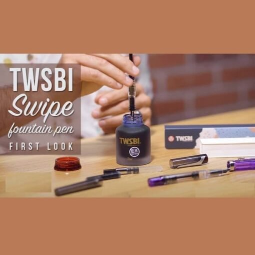 TWSBI Swipe Fountain Pen In Smoke - Image 4