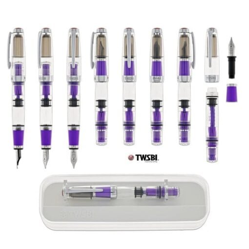 TWSBI Mini AL Fountain Pen In Grape - Image 6