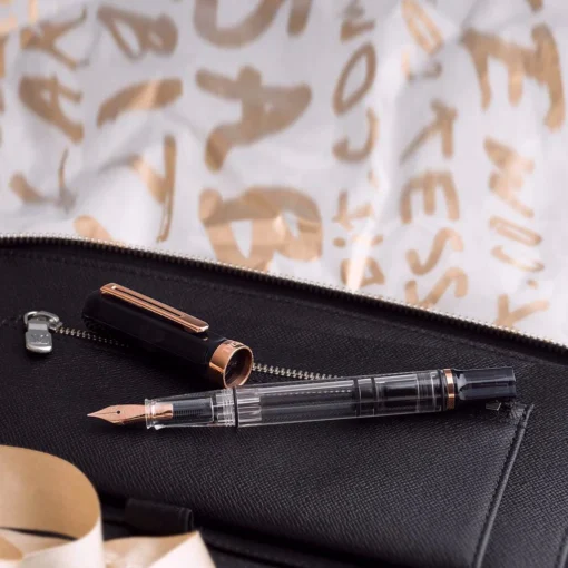 TWSBI Eco Smoke RGT: Elegant Rose Gold Fountain Pen - Image 2