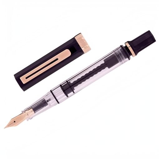 TWSBI Eco Smoke RGT: Elegant Rose Gold Fountain Pen - Image 3