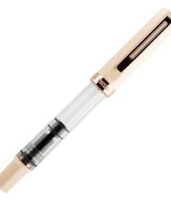 Twsbi ECO Fountain Pen Creme Rose Gold Stub 1.1