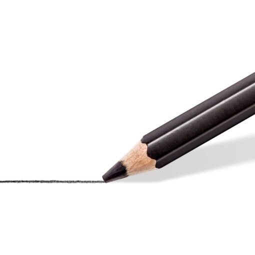 STAEDTLER Mars Lumograph BLACK Artists Pencils 100B - Image 4