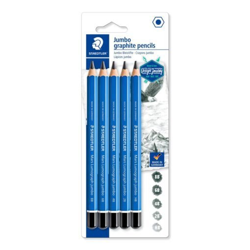 STAEDTLER Mars Lumograph Jumbo Graphite Pencils - 100J - Image 3
