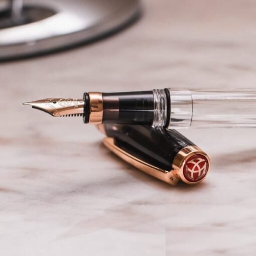 TWSBI Diamond 580 RG II Fountain Pen - Smoke Bold - Image 4