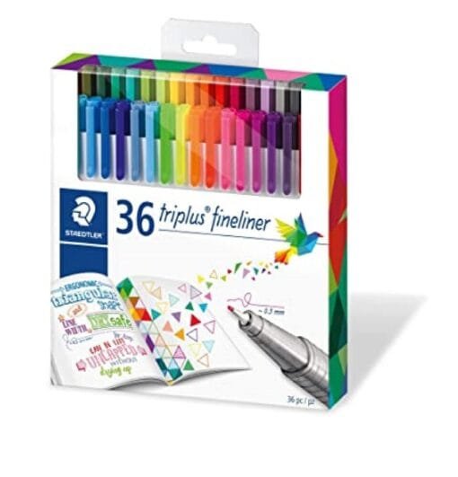 STAEDTLER Triplus Fine liner promotion pack of 36 colours