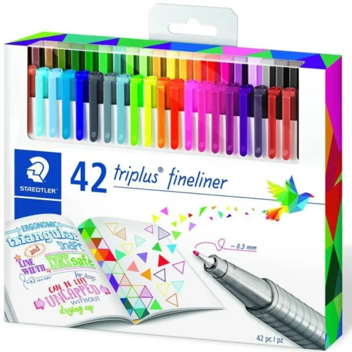 STAEDTLER Triplus Fine liner promotion pack of 42 colours