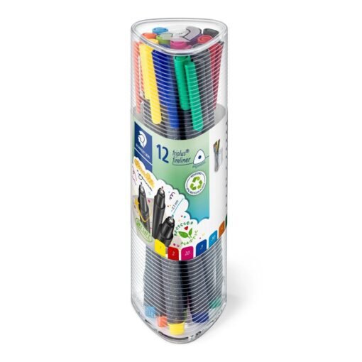 STAEDTLER Triplus Fine liner pack of 12 colours 334 - Image 5