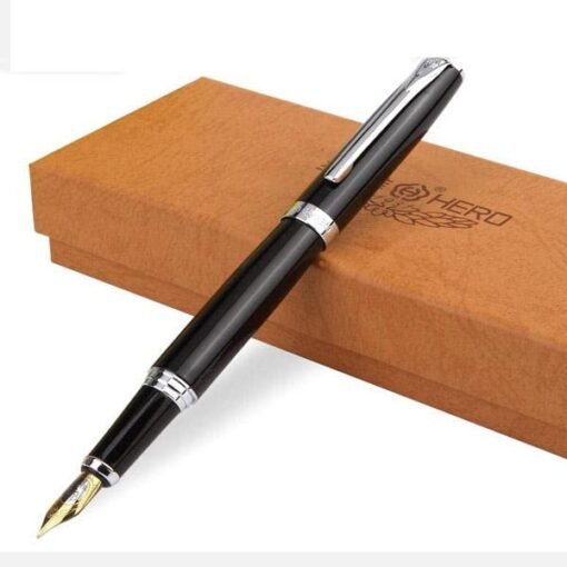 HERO 382: Sleek Metal Fountain Pen - Image 6
