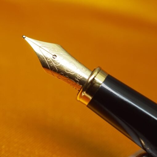 HERO 979 White Gold Fountain Pen – Elegant Writing InstrumentExperience the perfect blend of sophistication and functionality with the HERO 979 White Gold Fountain Pen. Designed for professionals and enthusiasts alike, this pen offers a smooth writing experience complemented by a luxurious aesthetic.​  Key Features:  Elegant Design: The pen features a sleek white body adorned with gold trims and a gold-plated clip, exuding a timeless and professional appeal. - Image 8