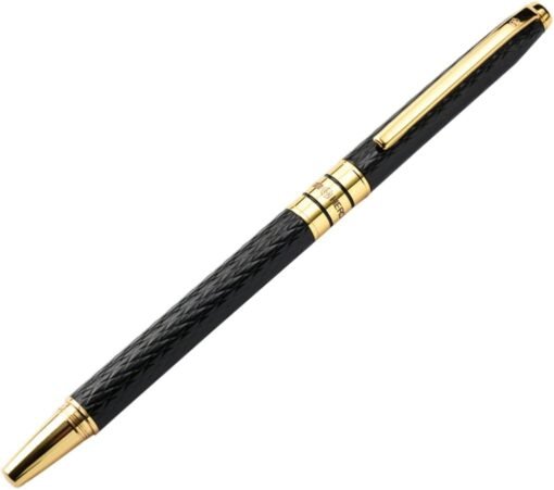 HERO 703: Elegant Black Gold-Trim Fountain Pen - Image 4
