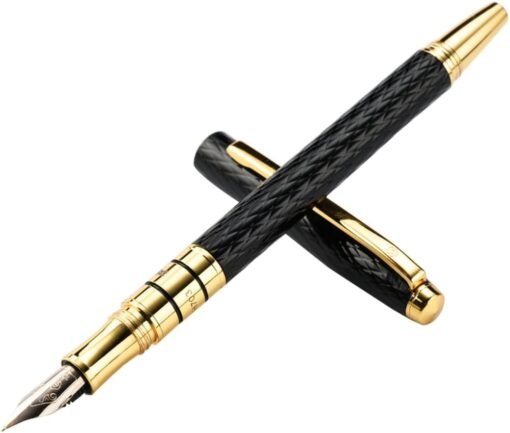 HERO 703 Black Gold Fountain Pen