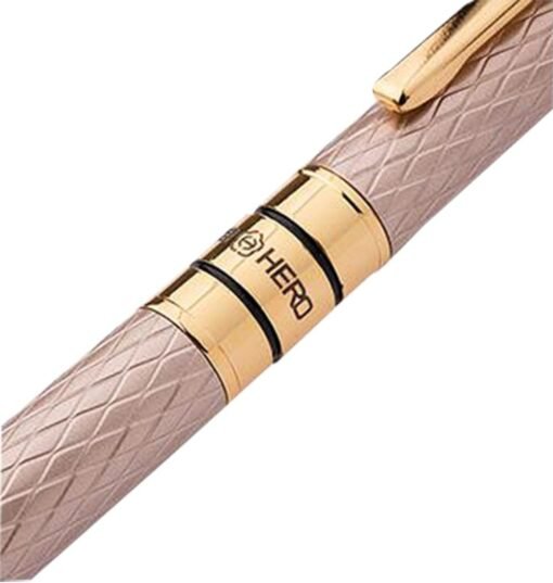 HERO H703: Luxurious Rose Gold Fountain Pen - Image 8