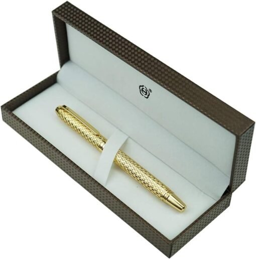 HERO 703: Luxurious Gold-Plated Fountain Pen - Image 7