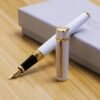 HERO 979 White Gold Fountain Pen