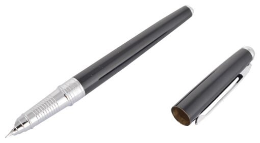 HERO 377 Fountain Pen – Black Metal, Fine Nib