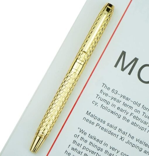 HERO 703: Luxurious Gold-Plated Fountain Pen - Image 10