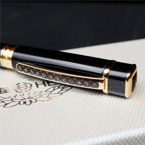 HERO 979: Elegant Black Fountain Pen - Image 2