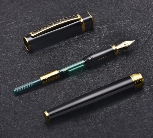 HERO 979: Elegant Black Fountain Pen - Image 5