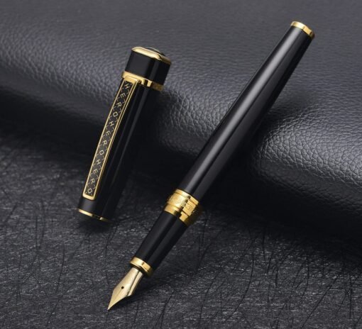HERO 979: Elegant Black Fountain Pen - Image 6