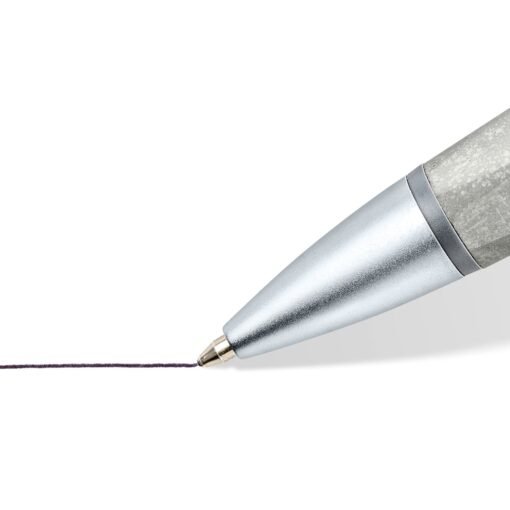STAEDTLER Concrete Ballpoint pen hexagonal shape in Steel / Red -441 - Image 2