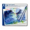 STAEDTLER Karat Aquarell Pencils : In Metal case - 24 Pencils