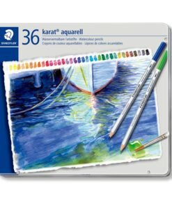 STAEDTLER Karat Aquarell Pencils : In Metal case - 36 Pencils