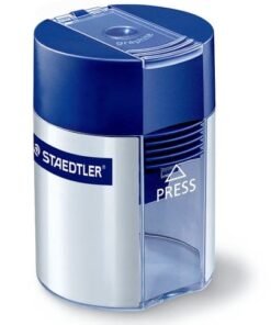 STAEDTLER Round Tub Metal sharpener single hole Blue