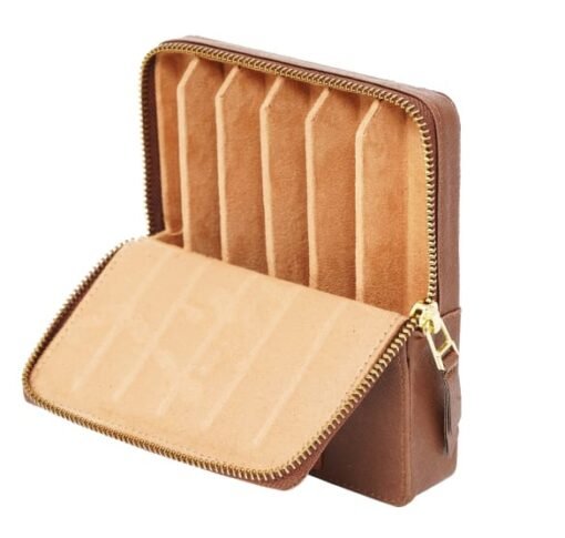 ARISTA Leatherette Pen Case for 6 pens
