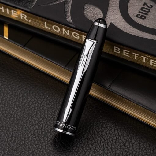 HERO 971 Fountain Pen – Elegant Pink Writing Instrument - Image 4