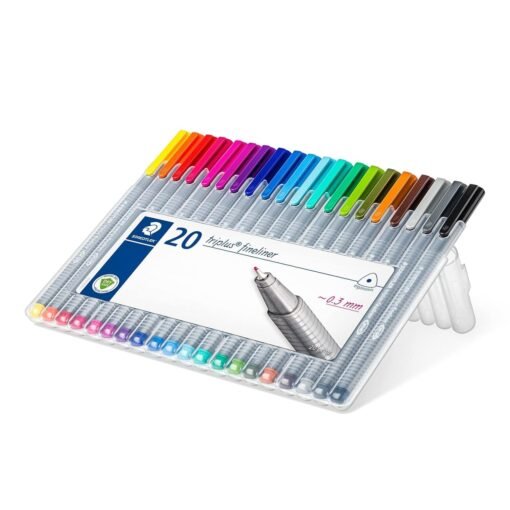 STAEDTLER Triplus Fine liner pack of 20 colors - 334 SB 20 - Image 5