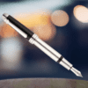 SCRIKSS 1964 Fountain Pen in Wooden Box: Elegant Writing Instrument in Luxurious Presentation
