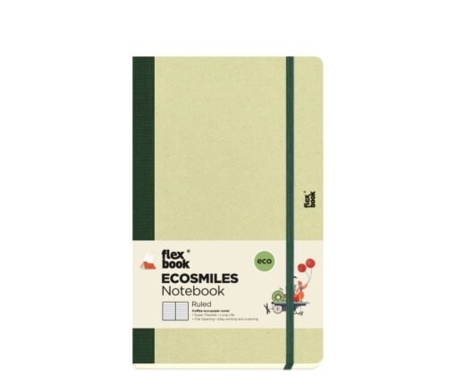 FLEXBOOK Ecosmiles Notebook: Eco-Friendly Design, 192 Ruled Pages - Image 6