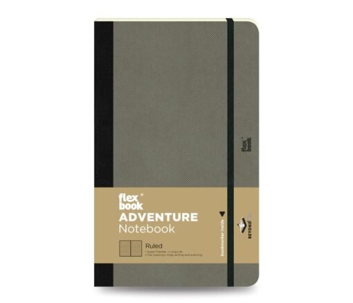 FLEXBOOK Adventure Notebooks: Durable Leatherette Cover, 85gsm Ivory Paper - Image 3