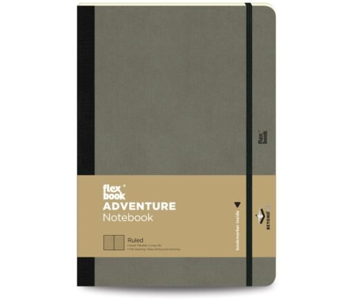 FLEXBOOK Adventure Notebooks: Durable Leatherette Cover, 85gsm Ivory Paper - Image 2