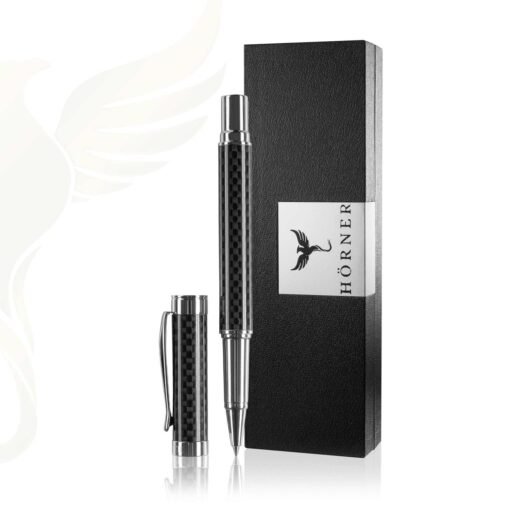 HORNER One Pen Series: Carbon Fiber Barrel, Chrome Accents - Image 2