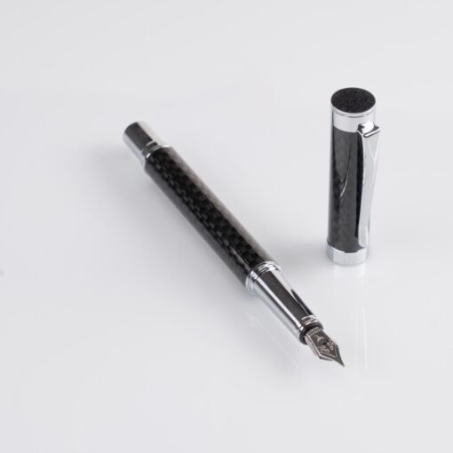 HORNER One Pen Series: Carbon Fiber Barrel, Chrome Accents - Image 6