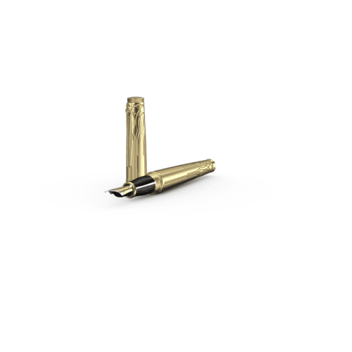 SCRIKSS Heritage Gold Fountain Pen